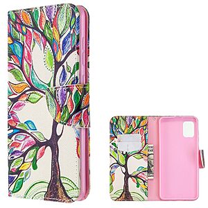 Θήκη Samsung Galaxy A31 OEM Colorized Tree με βάση στήριξης