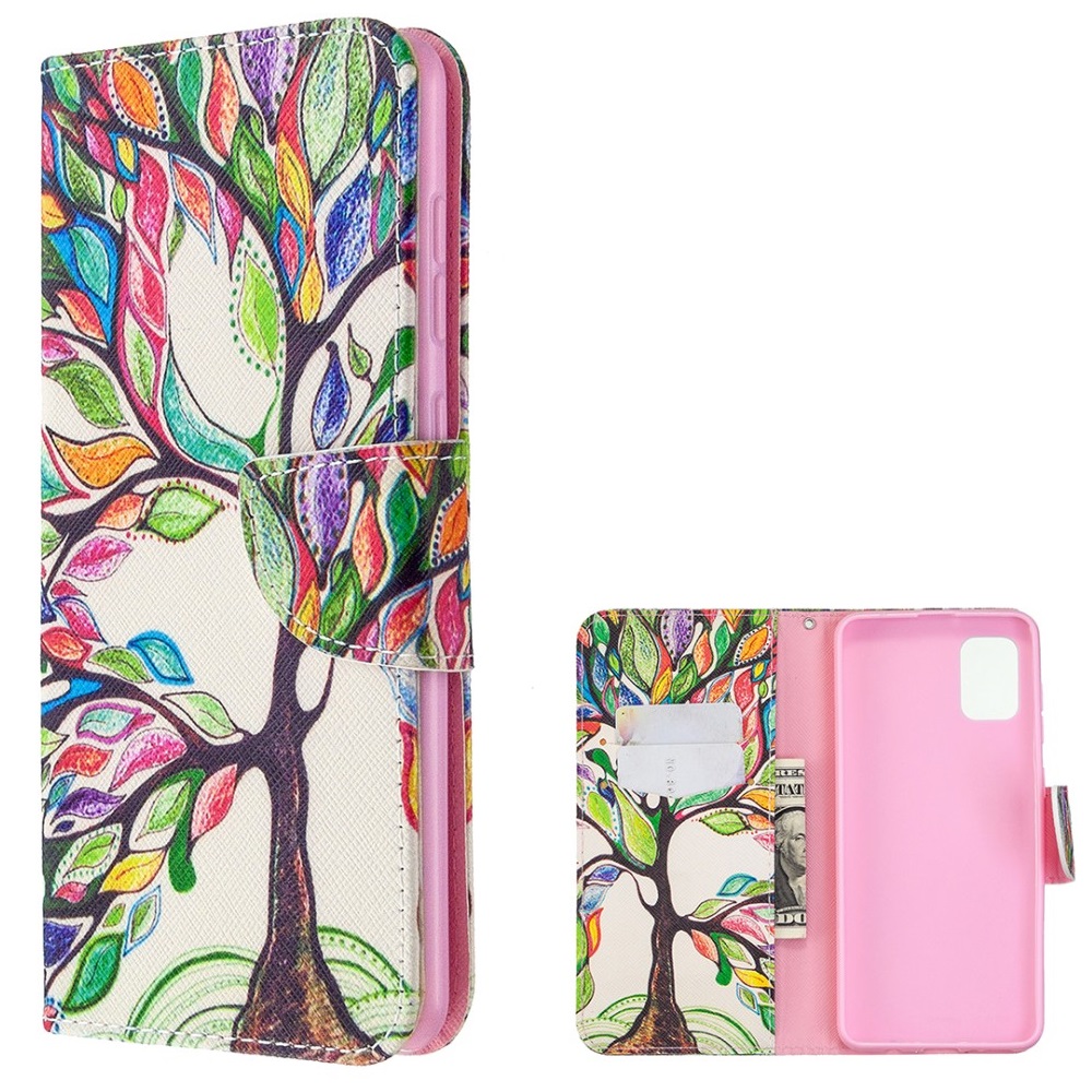 Θήκη Samsung Galaxy A31 OEM Colorized Tree με βάση στήριξης