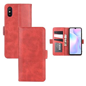 Θήκη Xiaomi Redmi 9A OEM Leather Wallet Case V2 με βάση στήριξης