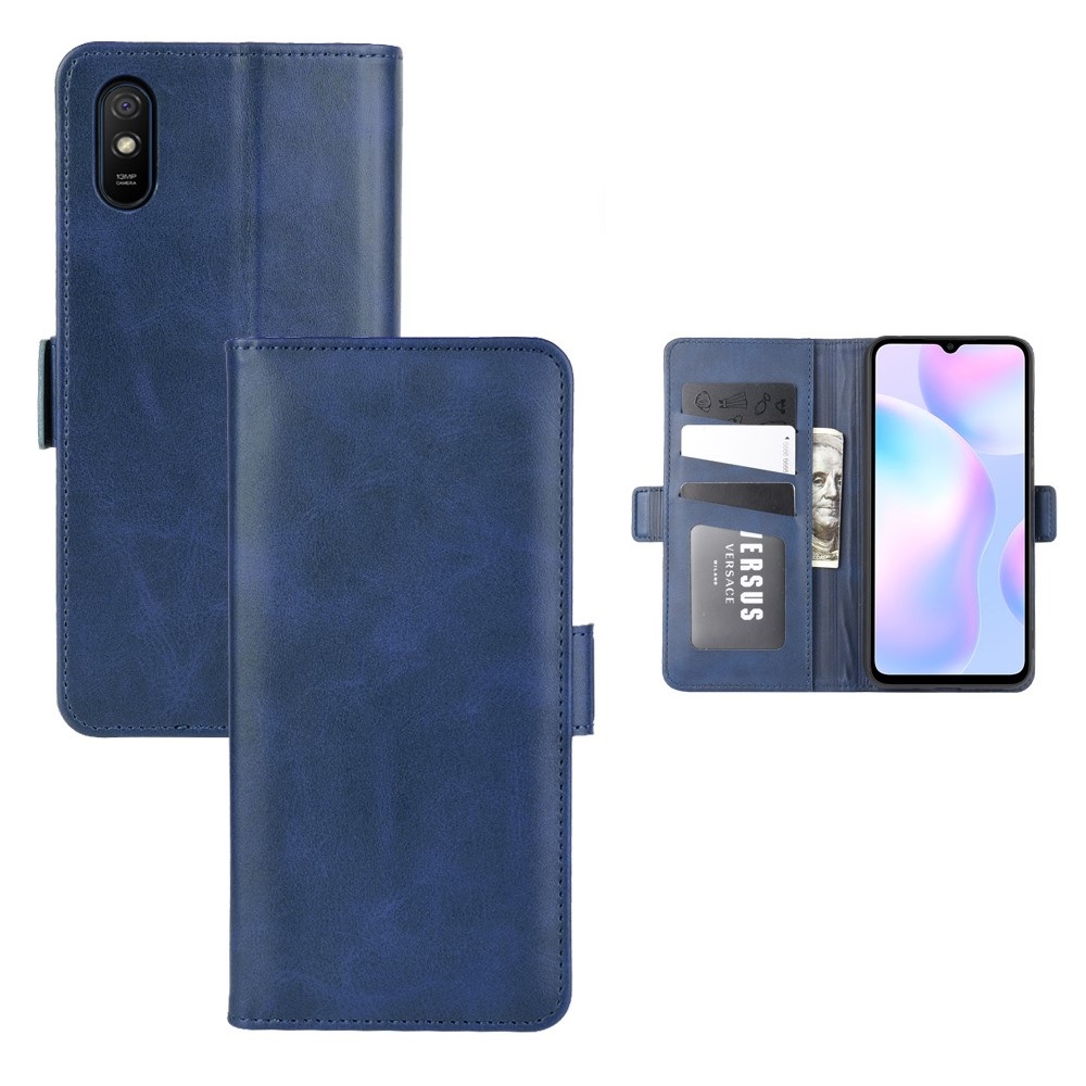 Θήκη Xiaomi Redmi 9A OEM Leather Wallet Case V2 με βάση στήριξης Θήκη Xiaomi Redmi 9A OEM Leather Wallet Case V2 με βάση στήριξης