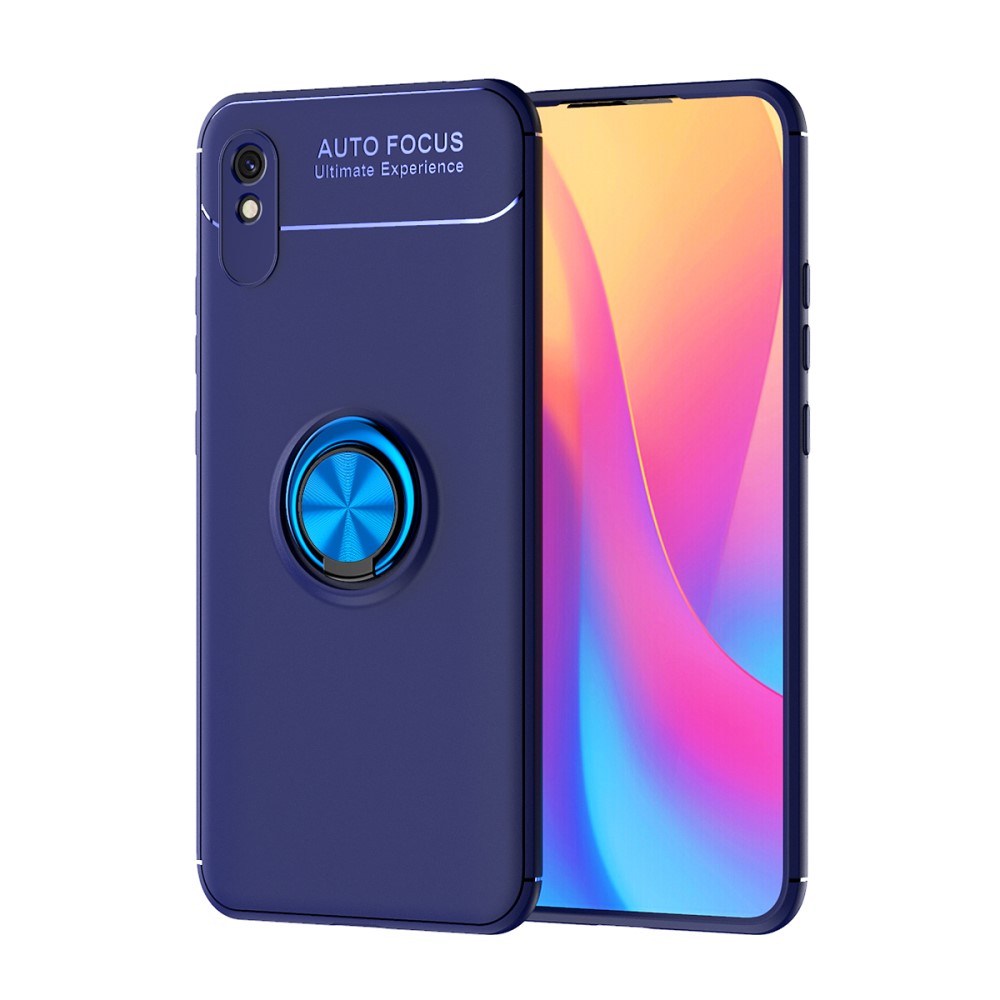 Θήκη Xiaomi Redmi 9A OEM Magnetic Ring Kickstand / Μαγνητικό δαχτυλίδι / Βάση στήριξης TPU μπλε