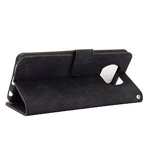 Θήκη Xiaomi Poco X3 NFC / X3 Pro OEM Skin Touch Series με βάση στήριξης, υποδοχές καρτών και μαγνητικό κούμπωμα Flip Wallet από συνθετικό δέρμα και TPU μαύρο - Image 4