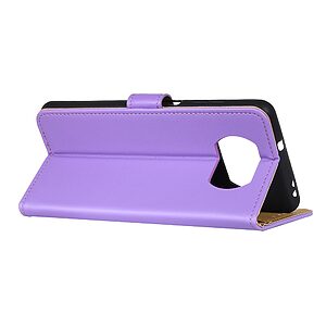 Θήκη Xiaomi Poco X3 NFC / X3 Pro Mad Mask Leather Wallet Case με βάση στήριξης, υποδοχές καρτών και μαγνητικό κούμπωμα Flip Wallet από συνθετικό δέρμα μωβ - Image 3