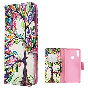 Θήκη Samsung Galaxy M11 OEM Colorized Tree με βάση στήριξης