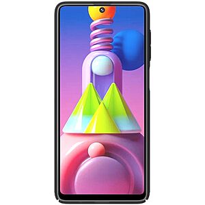 Θήκη Samsung Galaxy M51 NiLLkin Super Frosted Shield Series Πλάτη από Premium σκληρό πλαστικό μαύρο - Image 3