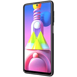 Θήκη Samsung Galaxy M51 NiLLkin Super Frosted Shield Series Πλάτη από Premium σκληρό πλαστικό μαύρο - Image 5