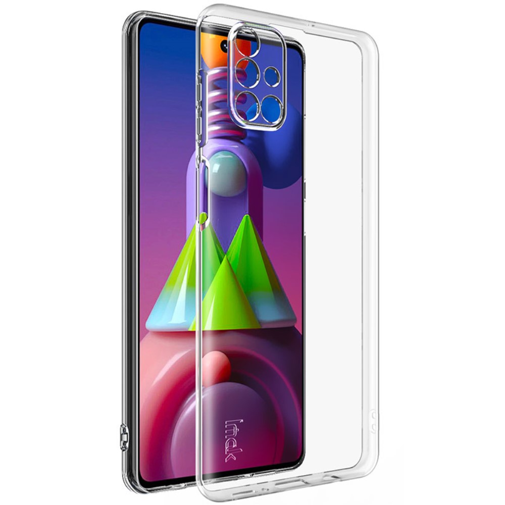 Θήκη Samsung Galaxy M51 IMAK UX-5 Series Soft TPU πλάτη διάφανη