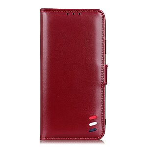 Θήκη Samsung Galaxy Note 20 OEM PU Leather Wallet Case με βάση στήριξης, υποδοχές καρτών και μαγνητικό κούμπωμα Flip Wallet από συνθετικό δέρμα και TPU κόκκινο - Image 4