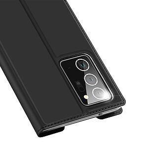 Θήκη Samsung Galaxy Note 20 Ultra DUX DUCIS Skin Pro Series με βάση στήριξης, υποδοχή καρτών και μαγνητικό κούμπωμα Flip Wallet από συνθετικό δέρμα και TPU μαύρο - Image 3