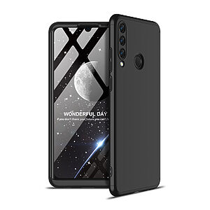 Θήκη GKK Full body Protection 360° από σκληρό πλαστικό για Huawei Y6p μαύρο