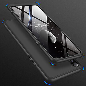 Θήκη GKK Full body Protection 360° από σκληρό πλαστικό για Samsung Galaxy A20S μαύρο - Image 4