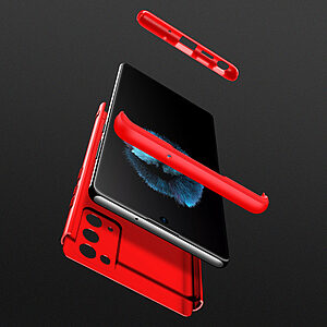 Θήκη GKK Full body Protection 360° από σκληρό πλαστικό για Samsung Galaxy Note 20 κόκκινο - Image 3