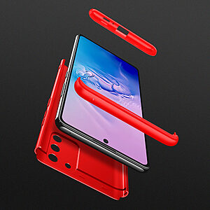 Θήκη GKK Full body Protection 360° από σκληρό πλαστικό για Samsung Galaxy S10 Lite κόκκινο - Image 3