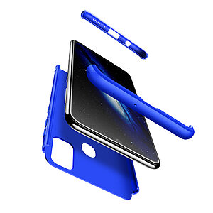 Θήκη GKK Full body Protection 360° από σκληρό πλαστικό για Samsung M21 μπλε - Image 3