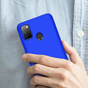 Θήκη GKK Full body Protection 360° από σκληρό πλαστικό για Samsung M21 μπλε - Image 5