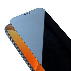 NiLLkin Amazing Anti Spy για iPhone 12 Pro Max (Πλήρης Κάλυψη) Αντιχαρακτικό γυαλί Tempered Glass 9H – μαύρο – 0.33mm μαύρο - Image 3