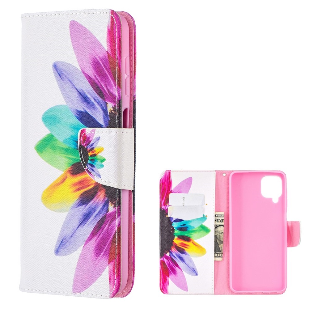 Θήκη Samsung Galaxy A12 OEM Colorful Petals με βάση στήριξης Θήκη Samsung Galaxy A12 OEM Colorful Petals με βάση στήριξης