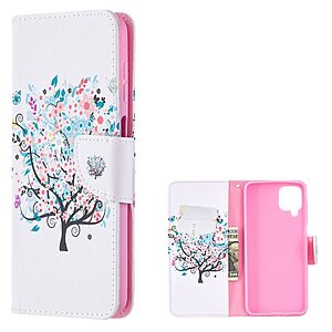 Θήκη Samsung Galaxy A12 OEM Flowered Tree με βάση στήριξης