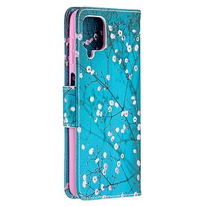 Θήκη Samsung Galaxy A12 / M12 OEM Wintersweet με βάση στήριξης, υποδοχές καρτών και μαγνητικό κούμπωμα Flip Wallet από συνθετικό δέρμα και TPU - Image 4