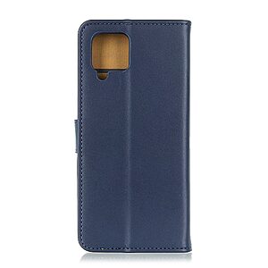 Θήκη Samsung Galaxy A12 / M12 Mad Mask Leather Wallet Case με βάση στήριξης, υποδοχές καρτών και μαγνητικό κούμπωμα Flip Wallet από συνθετικό δέρμα μπλε - Image 3