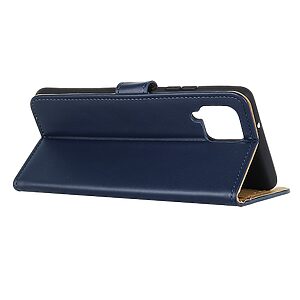 Θήκη Samsung Galaxy A12 / M12 Mad Mask Leather Wallet Case με βάση στήριξης, υποδοχές καρτών και μαγνητικό κούμπωμα Flip Wallet από συνθετικό δέρμα μπλε - Image 4