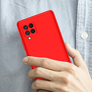 Θήκη GKK Full body Protection 360° από σκληρό πλαστικό για Samsung Galaxy A42 κόκκινο - Image 4