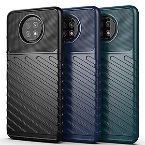 Θήκη Xiaomi Redmi Note 9T OEM Thunder Series Πλάτη από ενισχυμένο TPU μαύρο - Image 3