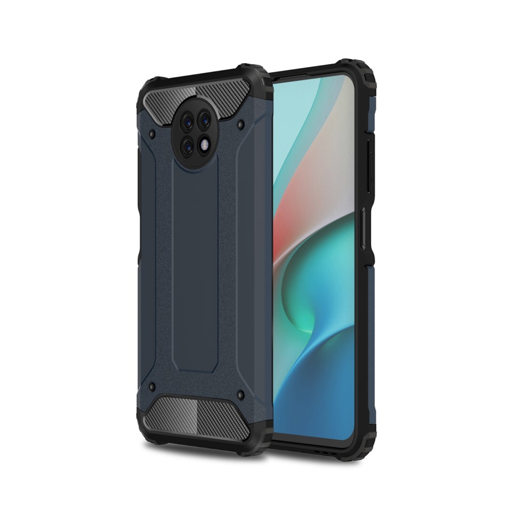 Θήκη Xiaomi Redmi Note 9T OEM Armor Guard Hybrid Πλάτη από σκληρό πλαστικό και TPU μπλε