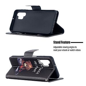 υποδοχές καρτών και μαγνητικό κούμπωμα Flip Wallet από συνθετικό δέρμα και TPU