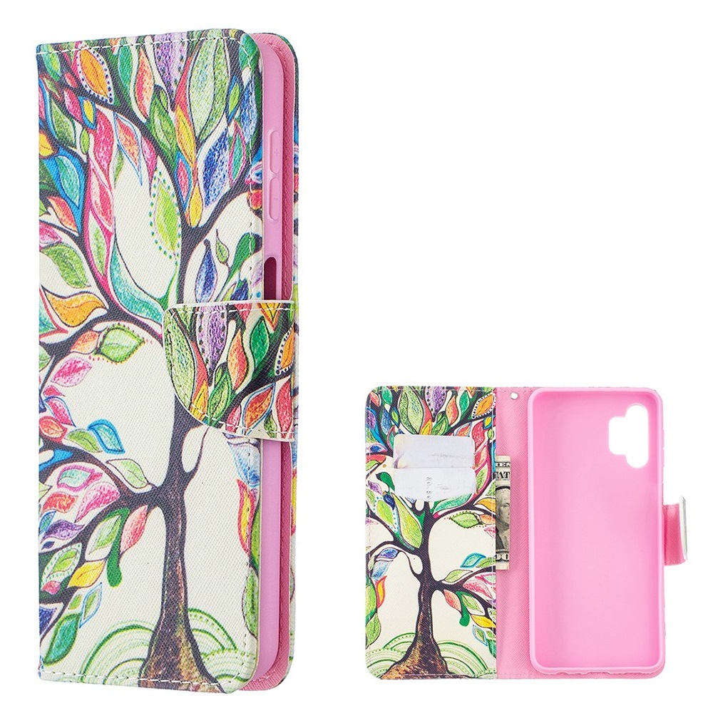 Θήκη Samsung Galaxy A32 5G OEM Colorized Tree με βάση στήριξης Θήκη Samsung Galaxy A32 5G OEM Colorized Tree με βάση στήριξης