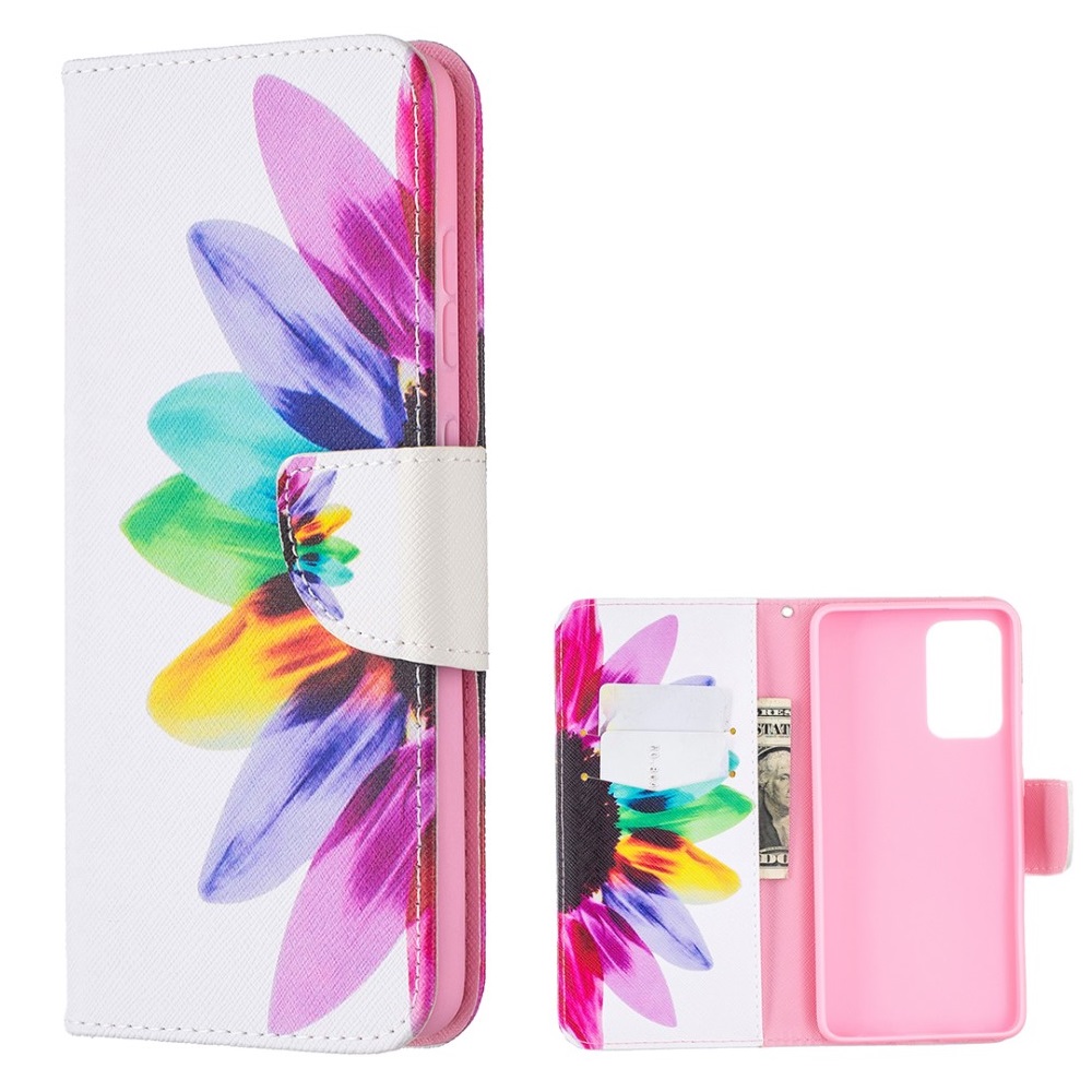 Θήκη Samsung Galaxy A52 4G / 5G OEM Colorful Petals με βάση στήριξης Θήκη Samsung Galaxy A52 4G / 5G OEM Colorful Petals με βάση στήριξης