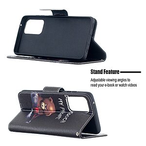 Θήκη Samsung Galaxy A52 4G / 5G / A52S OEM Angry bear with chainsaw με βάση στήριξης, υποδοχές καρτών και μαγνητικό κούμπωμα Flip Wallet από συνθετικό δέρμα και TPU - Image 5