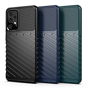 Θήκη Samsung Galaxy A52 4G / 5G / A52S OEM Thunder Series Πλάτη από ενισχυμένο TPU μαύρο - Image 3