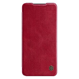 Θήκη Samsung Galaxy A72 4G / 5G NiLLkin Qin Series με υποδοχή για κάρτες Flip Wallet από σκληρό πλαστικό και συνθετικό δέρμα κόκκινο - Image 3