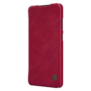 Θήκη Samsung Galaxy A72 4G / 5G NiLLkin Qin Series με υποδοχή για κάρτες Flip Wallet από σκληρό πλαστικό και συνθετικό δέρμα κόκκινο - Image 5
