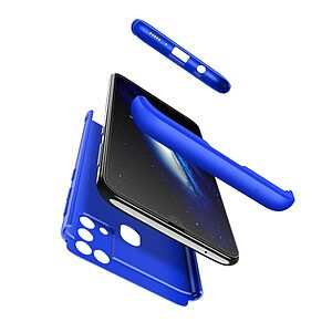 Θήκη GKK Full body Protection 360° από σκληρό πλαστικό για Samsung Galaxy Μ31 μπλε - Image 5