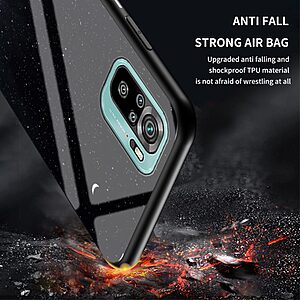 Θήκη Xiaomi Redmi Note 10 / 10S / Poco M5s OEM σχέδιο Fantasy Sky με πλάτη από Tempered Glass και εσωτερικό TPU - Image 4