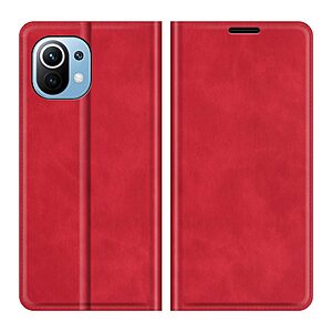 Θήκη Xiaomi Mi 11 Lite 4G / 5G OEM Leather Wallet Case V2 με βάση στήριξης