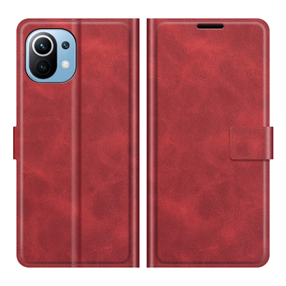 Θήκη Xiaomi Mi 11 Lite 4G / 5G OEM Leather Wallet Case V2 με βάση στήριξης Θήκη Xiaomi Mi 11 Lite 4G / 5G OEM Leather Wallet Case V2 με βάση στήριξης