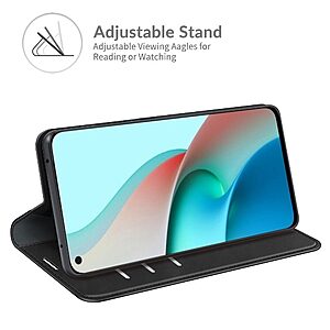 Θήκη Xiaomi Mi 11 Lite / 5G / NE Mad Mask Leather Wallet Case V2 με βάση στήριξης, υποδοχές καρτών και εσωτερικό μαγνητικό κούμπωμα Flip Wallet από συνθετικό δέρμα μαύρο - Image 3