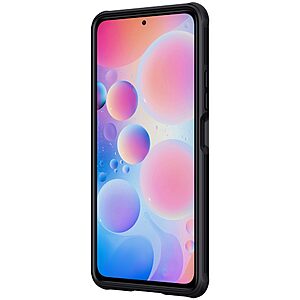 Θήκη Xiaomi Poco F3 / Mi 11i NiLLkin Camshield Series Πλάτη με προστασία για την κάμερα από σκλήρό Premium TPU μαύρο - Image 4