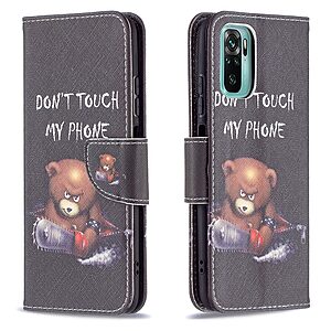 Θήκη Xiaomi Redmi Note 10 / 10S OEM Angry bear with chainsaw με βάση στήριξης