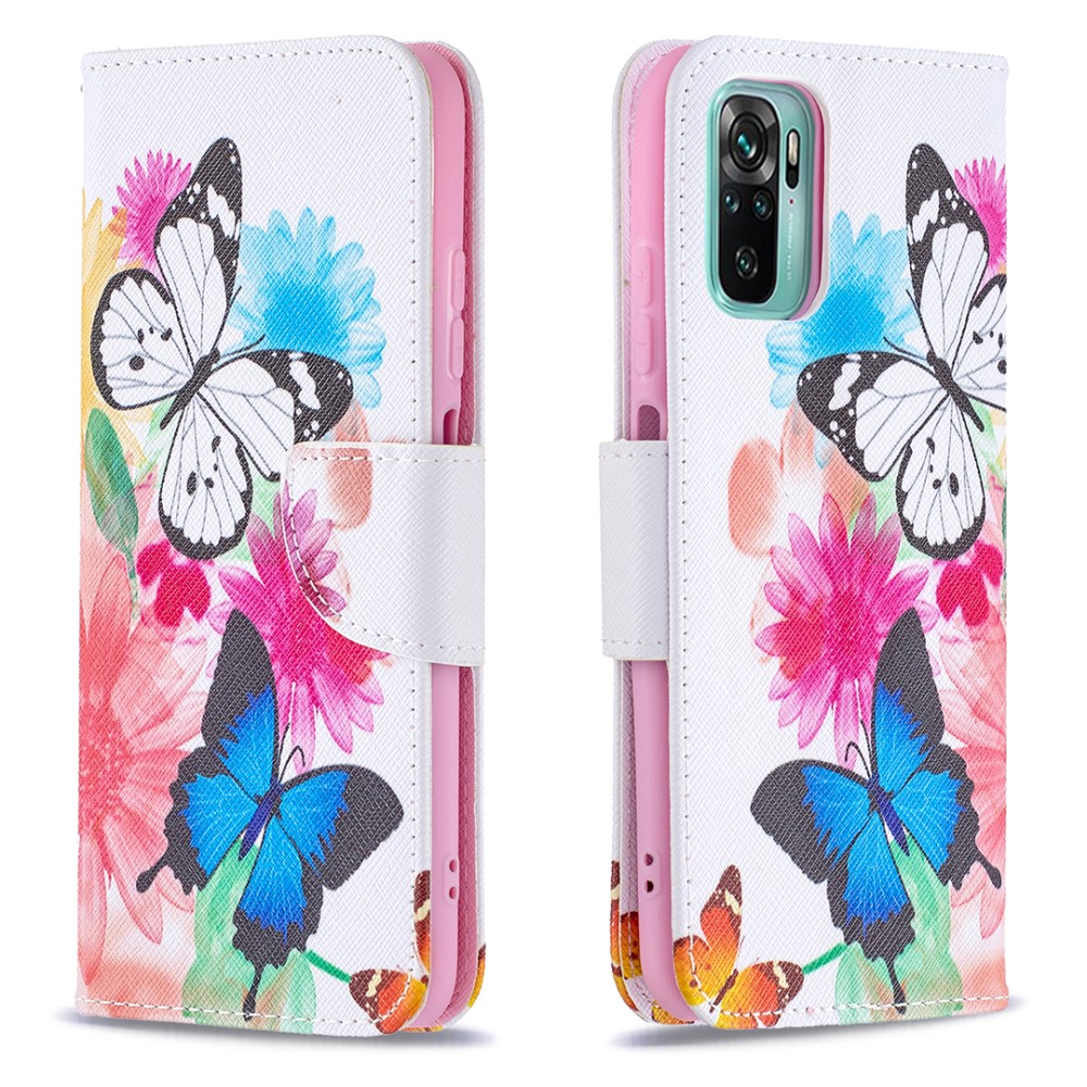 Θήκη Xiaomi Redmi Note 10 / 10S OEM Vivid Butterflies με βάση στήριξης Θήκη Xiaomi Redmi Note 10 / 10S OEM Vivid Butterflies με βάση στήριξης
