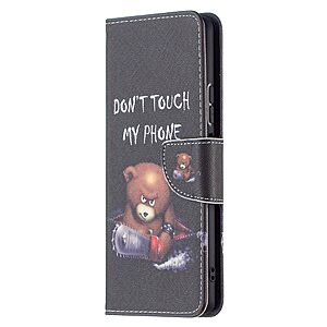 υποδοχές καρτών και μαγνητικό κούμπωμα Flip Wallet από συνθετικό δέρμα και TPU