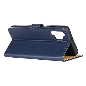 Θήκη Samsung Galaxy A32 4G Mad Mask Leather Wallet Case με βάση στήριξης, υποδοχές καρτών και μαγνητικό κούμπωμα Flip Wallet από συνθετικό δέρμα μπλε - Image 4