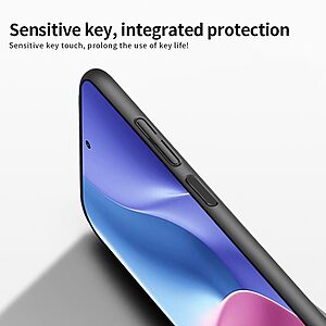 Θήκη Xiaomi Poco F3 / Mi 11i MOFI Shield Slim Series Πλάτη από σκληρό πλαστικό μαύρο - Image 3