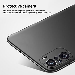 Θήκη Xiaomi Poco F3 / Mi 11i MOFI Shield Slim Series Πλάτη από σκληρό πλαστικό μαύρο - Image 4