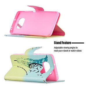 Θήκη Xiaomi Poco X3 NFC / X3 Pro OEM Feather & Birds με βάση στήριξης, υποδοχές καρτών και μαγνητικό κούμπωμα Flip Wallet από συνθετικό δέρμα και TPU - Image 5