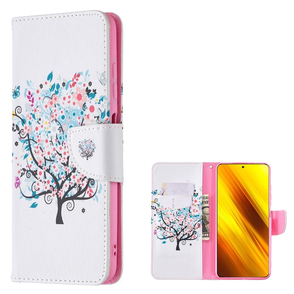 Θήκη Xiaomi Poco X3 NFC / X3 Pro OEM Flowered Tree με βάση στήριξης Θήκη Xiaomi Poco X3 NFC / X3 Pro OEM Flowered Tree με βάση στήριξης