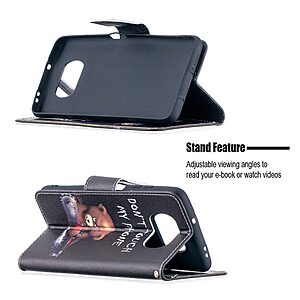 Θήκη Xiaomi Poco X3 NFC / X3 Pro OEM Angry bear with chainsaw με βάση στήριξης, υποδοχές καρτών και μαγνητικό κούμπωμα Flip Wallet από συνθετικό δέρμα και TPU - Image 5